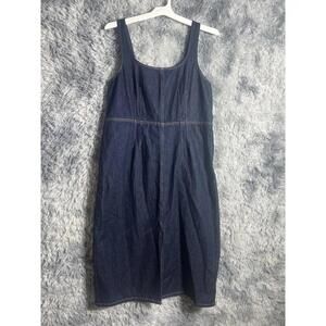 Future Collective Denim Sleeveless Dress XL